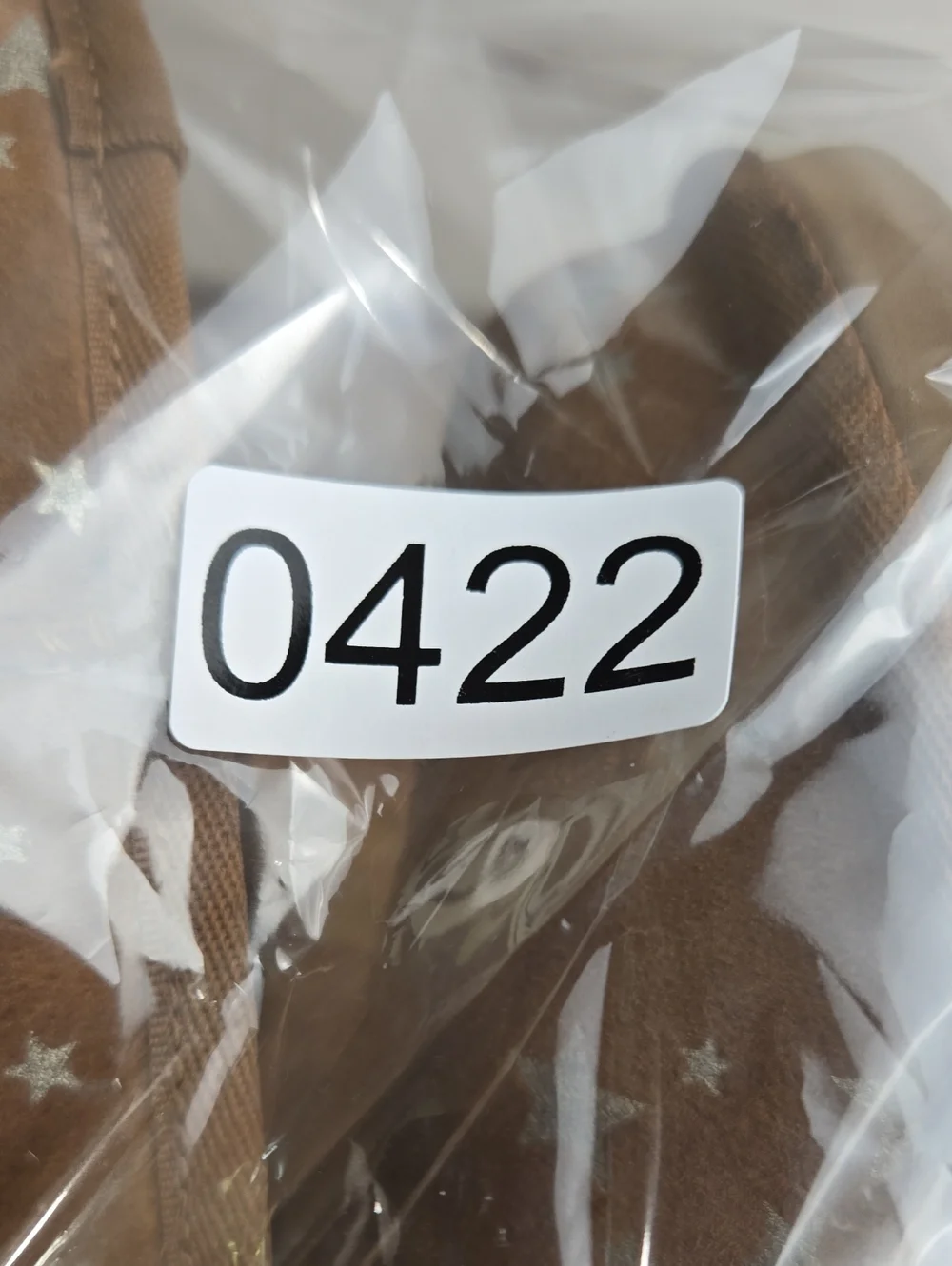 UGG Kids' Classic Mini II Stars Chestnut Suede Shearling Boot Sz 6Y Cabincore